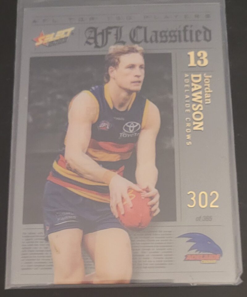 2023 Select Footy Stars AFL Classified Jordan Dawson