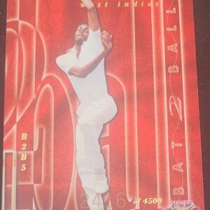 1995-96 Futera Bat 2 Ball Asanka Gurusinha/Courtney Walsh