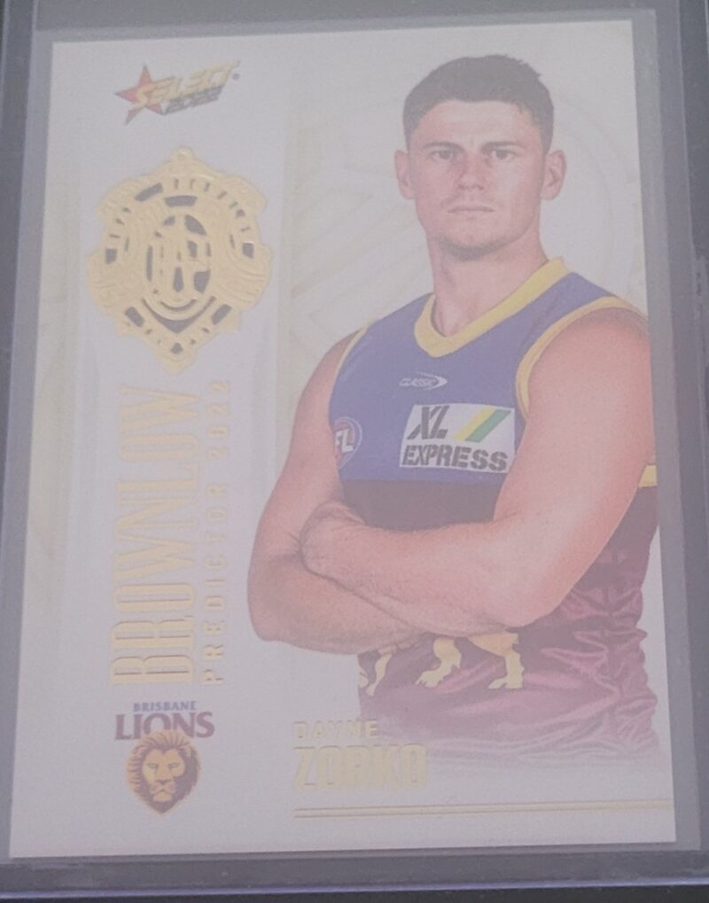 2022 Select Footy Stars Brownlow Predictor Dayne Zorko
