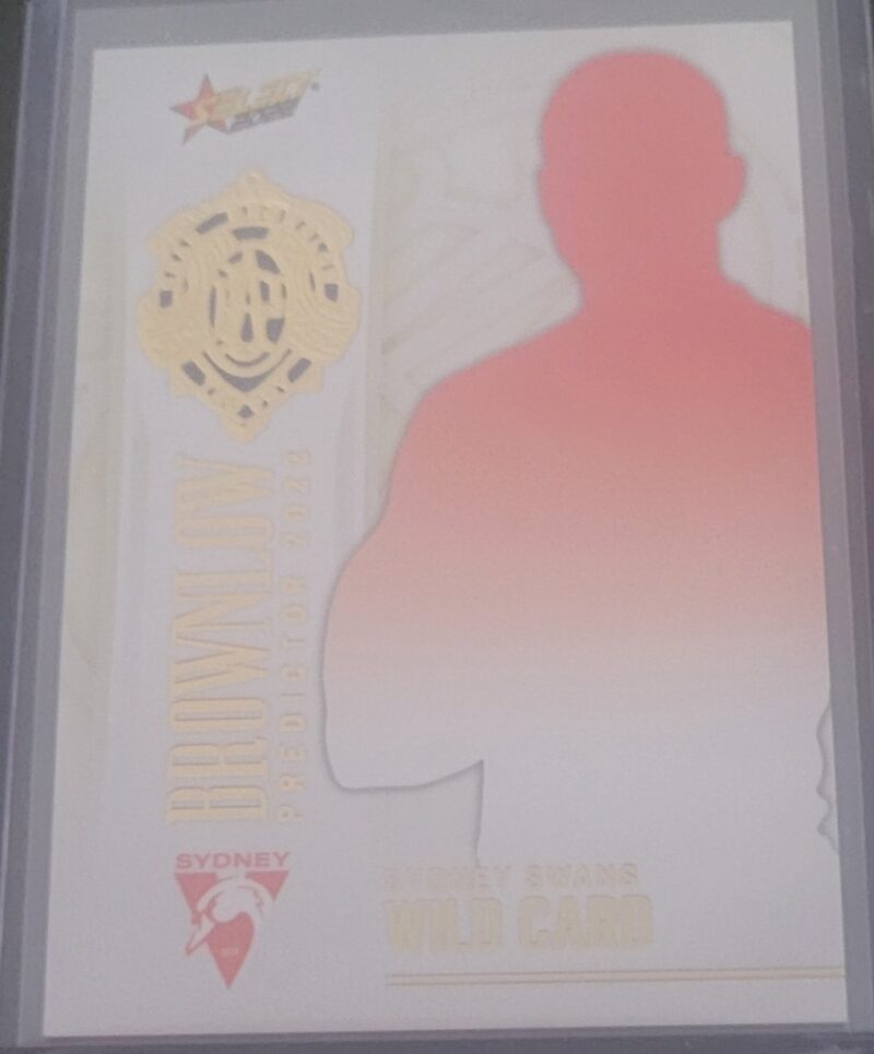 2022 Select Footy Stars Brownlow Predictor Sydney Swans Wildcard
