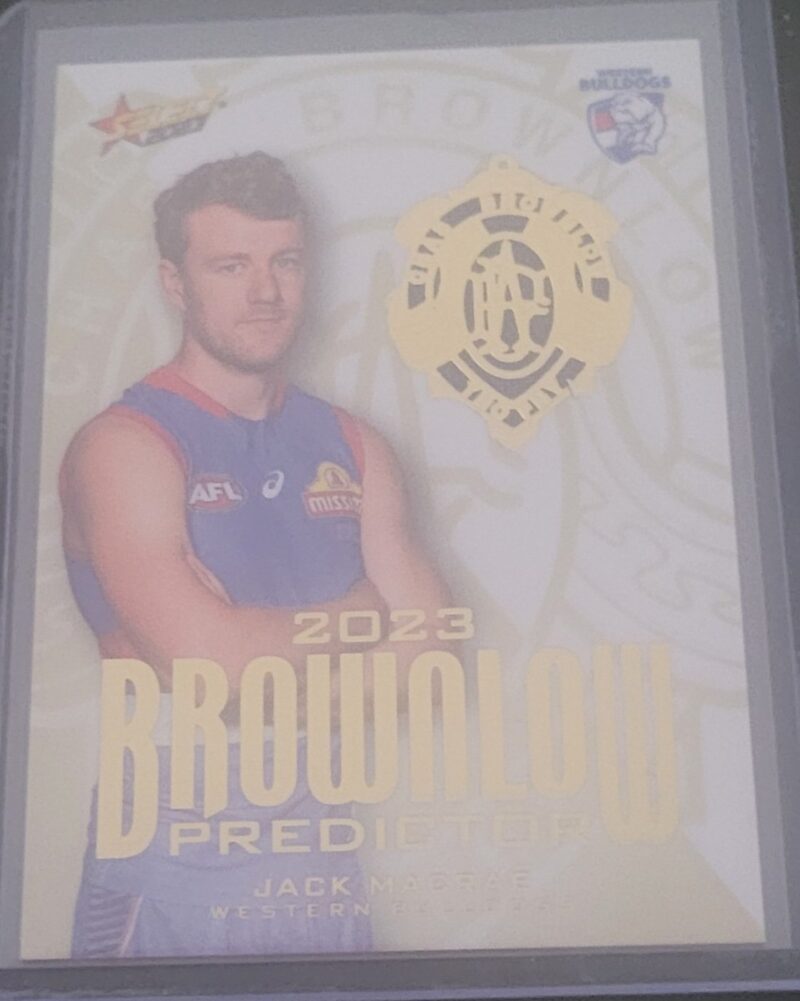 2023 Select Footy Stars Brownlow Predictor Jack Macrae