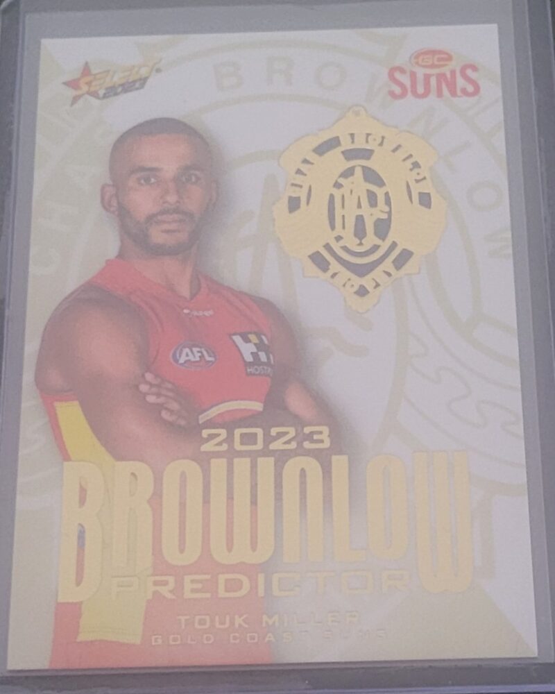 2023 Select Footy Stars Brownlow Predictor Touk Miller