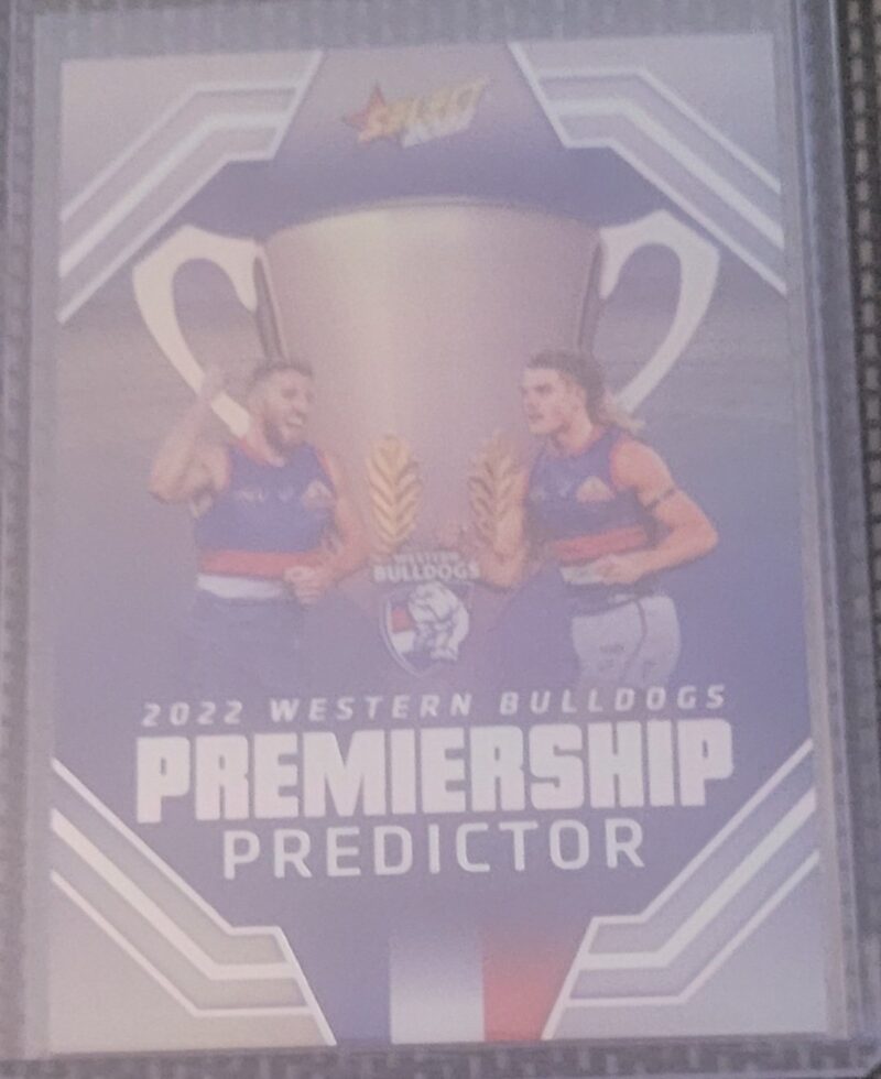 2022 Select Footy Stars Premiership Predictor Western Bulldogs