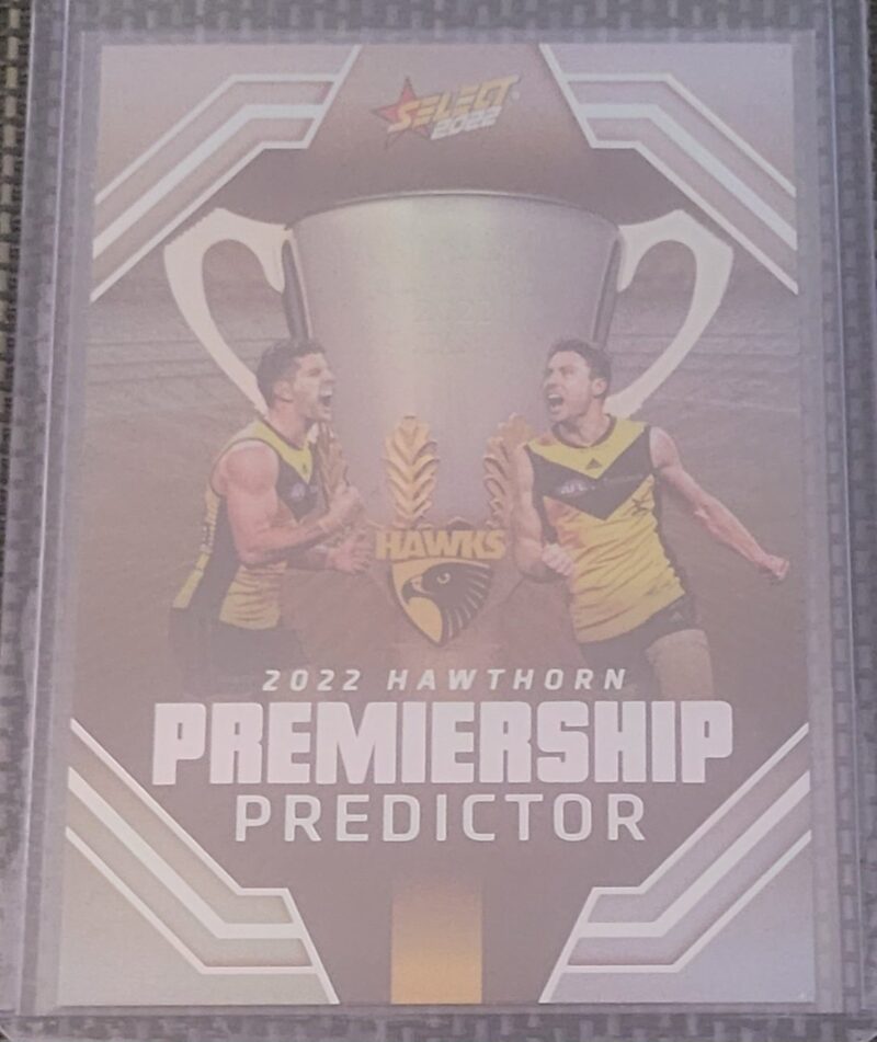 2022 Select Footy Stars Premiership Predictor Hawthorn Hawks
