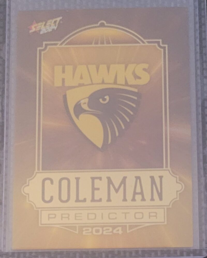 2024 Select Footy Stars Coleman Predictor Hawthorn Hawks