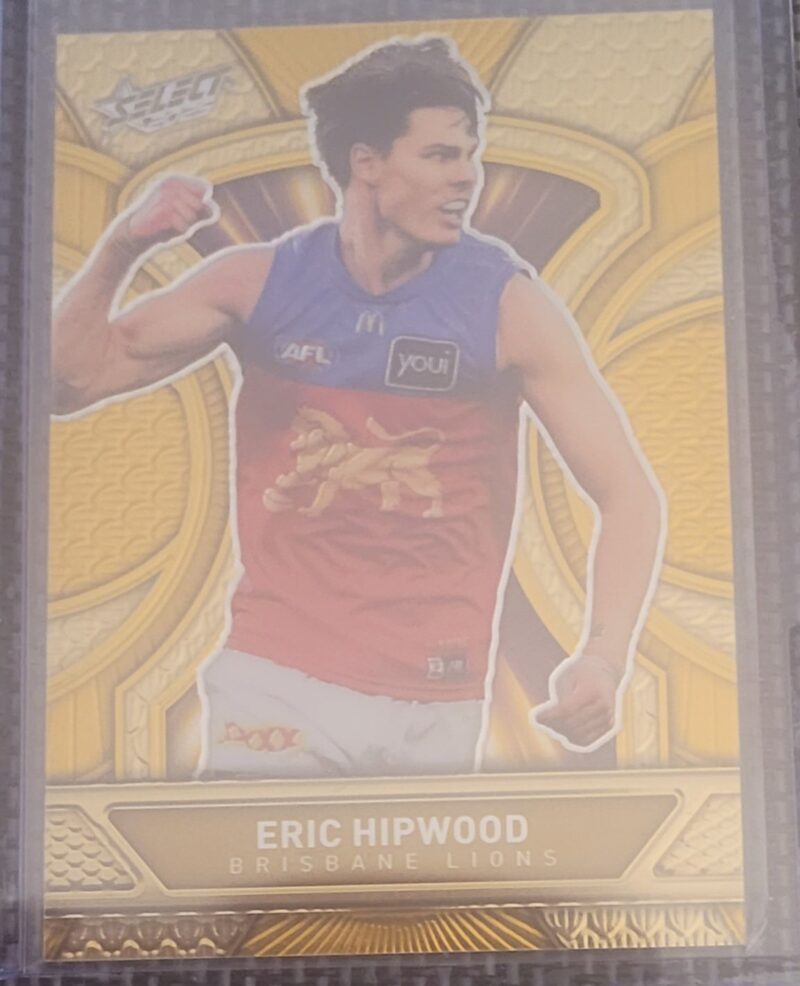 2025 Select Footy Stars Luminous Dragon Scales Gold Eric Hipwood