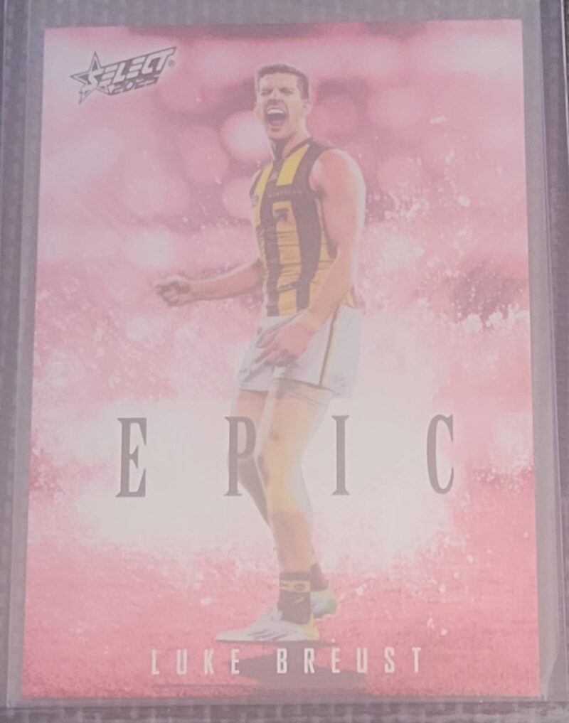 2025 Select Footy Stars Epic Red Luke Breust