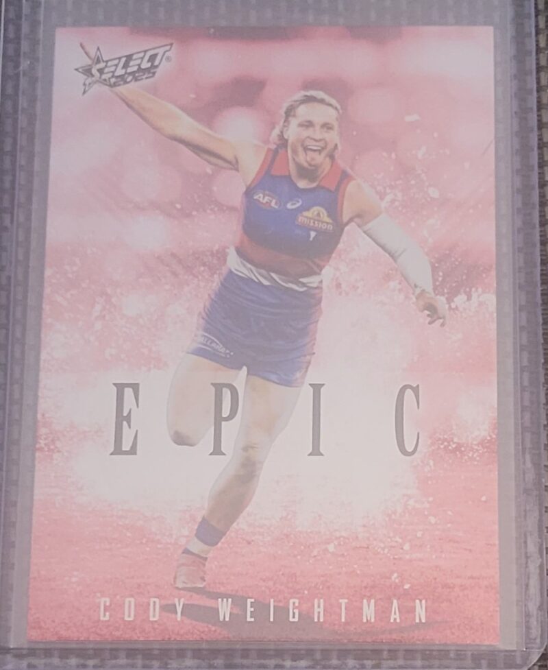 2025 Select Footy Stars Epic Red Cody Weightman