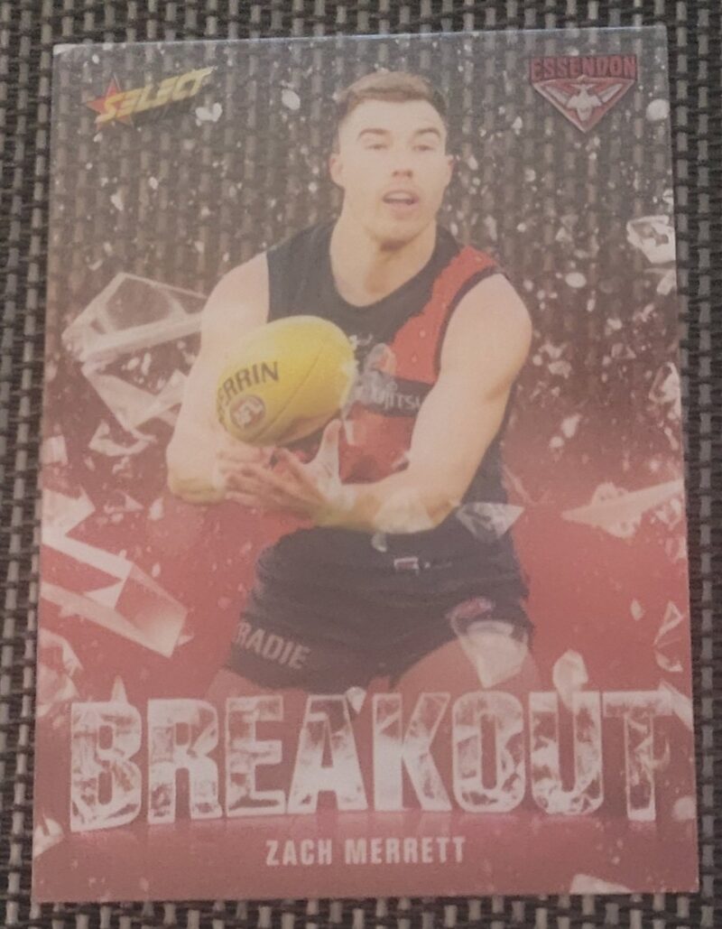 2025 Select Footy Stars Breakout Zach Merrett