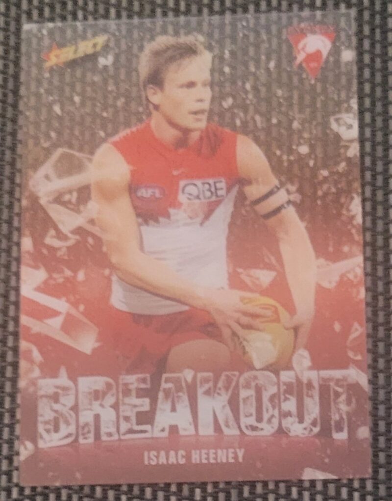 2025 Select Footy Stars Breakout Issac Heeney