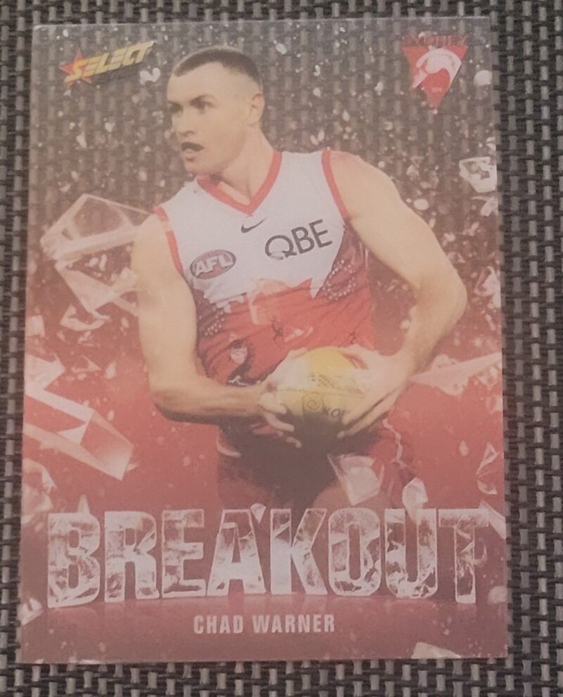2025 Select Footy Stars Breakout Chad Warner