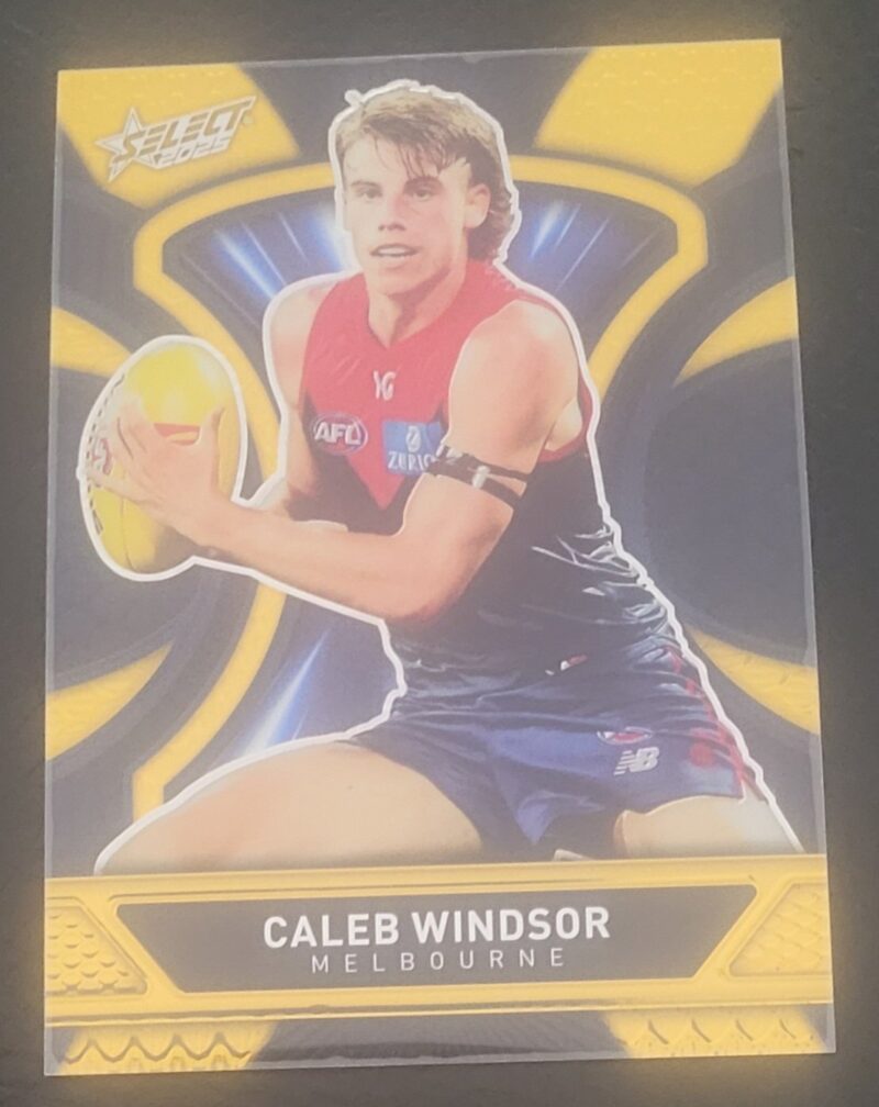 2025 Select Footy Stars Luminous Dragon Scales Caleb Windsor