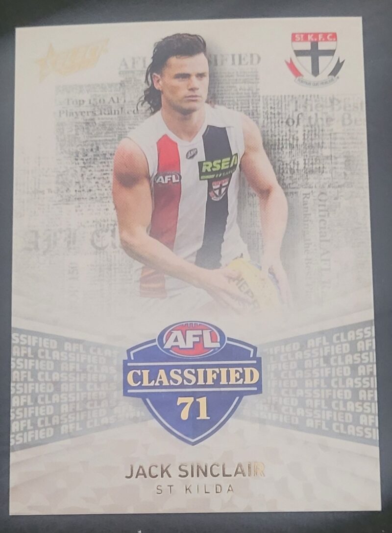 2022 Select Footy Stars AFL Classified Jack Sinclair