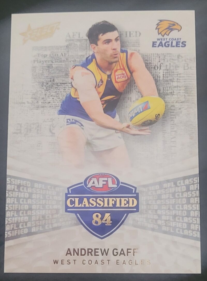 2022 Select Footy Stars AFL Classified Andrew Gaff