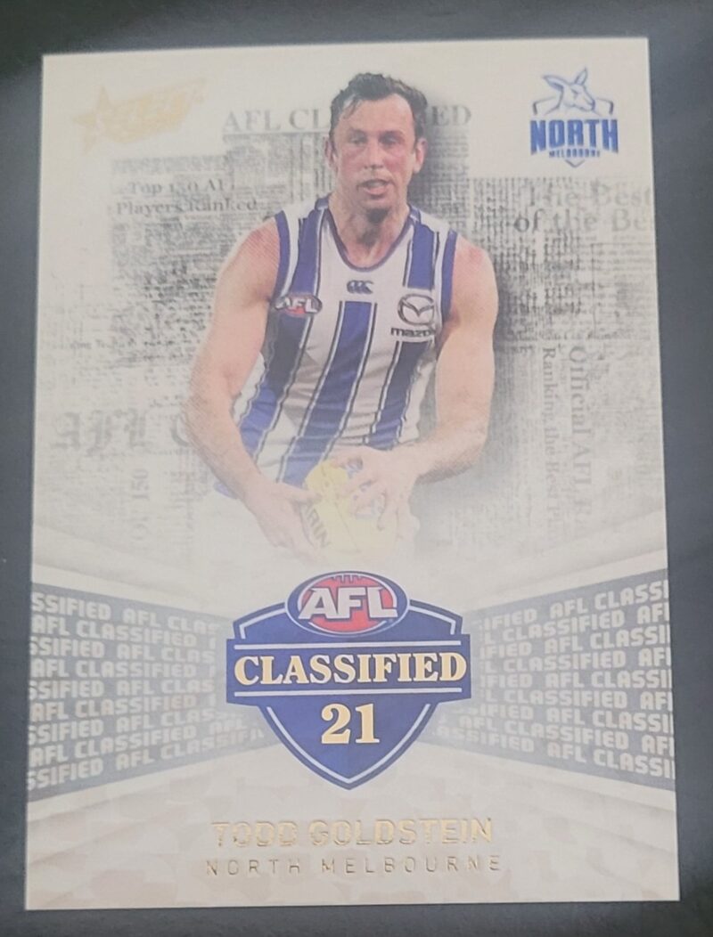 2022 Select Footy Stars AFL Classified Todd Goldstein