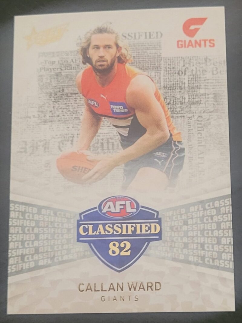 2022 Select Footy Stars AFL Classified Callan Ward