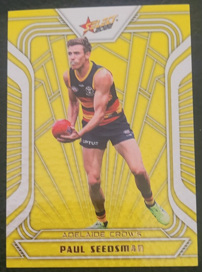 2022 Select Footy Stars Fracted Yellow Acid Paul Seedsman
