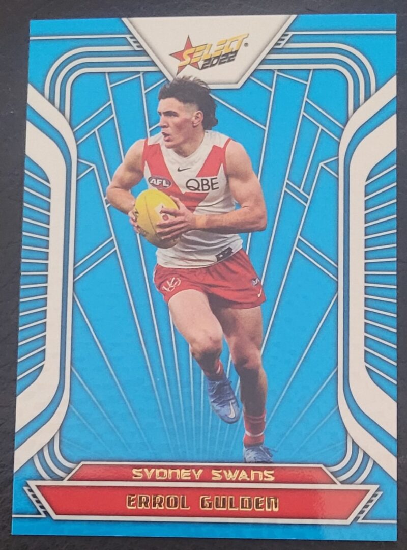2022 Select Footy Stars Fracted Arctic Blue Errol Gulden