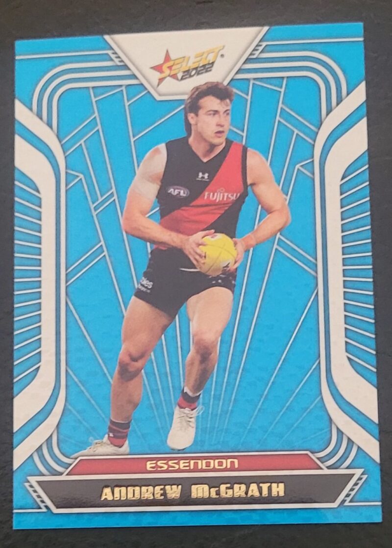 2022 Select Footy Stars Fracted Arctic Blue Andrew McGrath