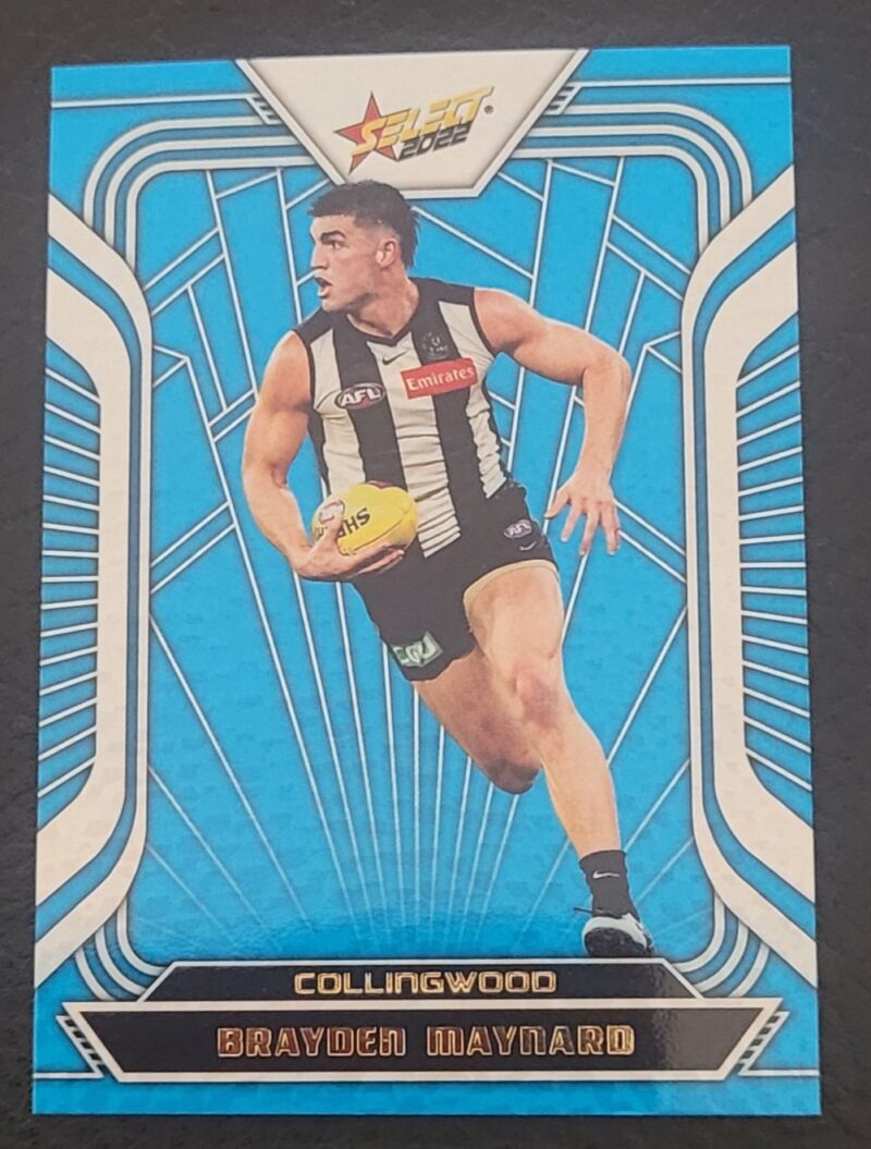 2022 Select Footy Stars Fracted Arctic Blue Brendan Maynard