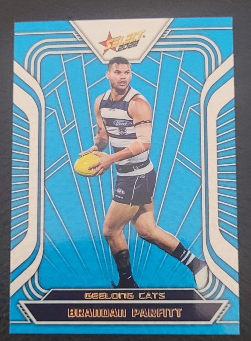 2022 Select Footy Stars Fracted Arctic Blue Brendan Parfitt