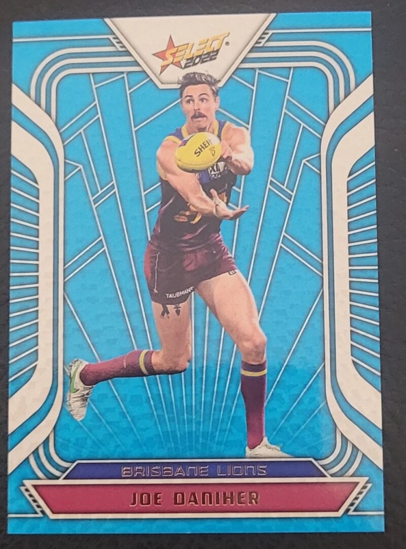 2022 Select Footy Stars Fracted Arctic Blue Joe Daniher