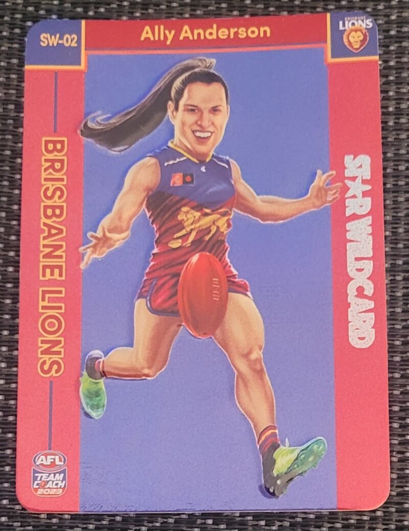 2023 Teamcoach AFLW Star Wildcard Ally Anderson
