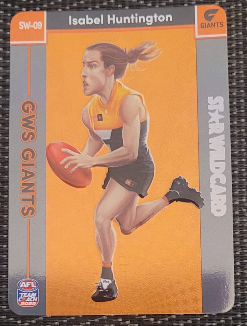 2023 Teamcoach AFLW Star Wildcard Isabel Huntington