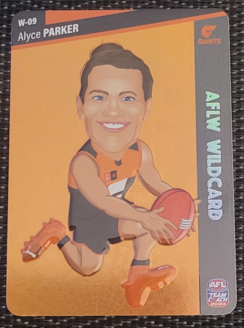 2024 Teamcoach AFLW Wildcard Alyce Parker