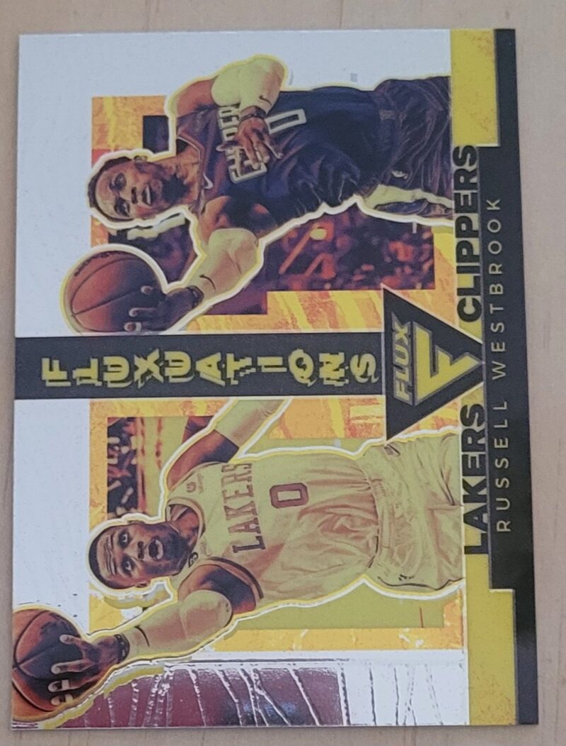 2022-23 Panini Flux Fluxuations Russell Westbrook