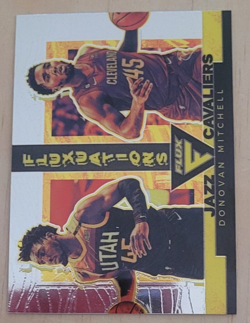 2022-23 Panini Flux Fluxuations Donovan Mitchell