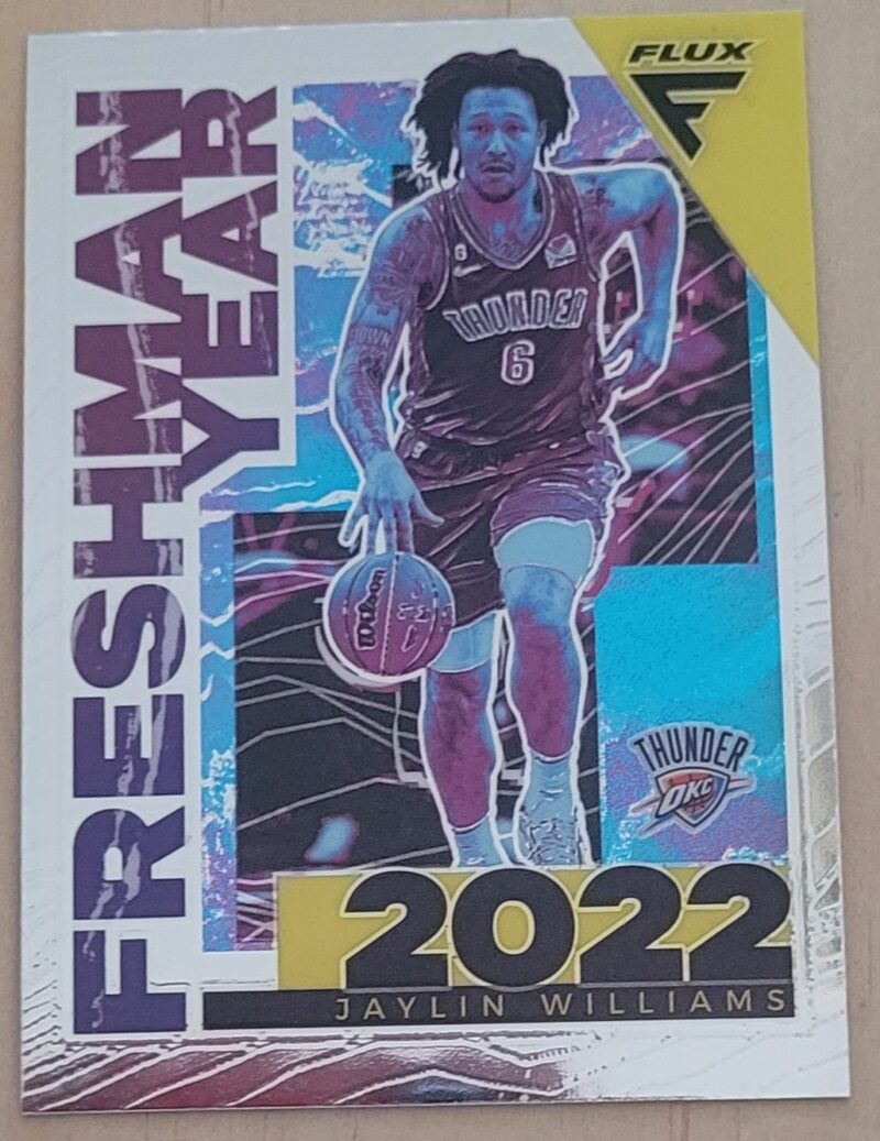 2022-23 Panini Flux 2022 Freshman Year Jaylin Williams
