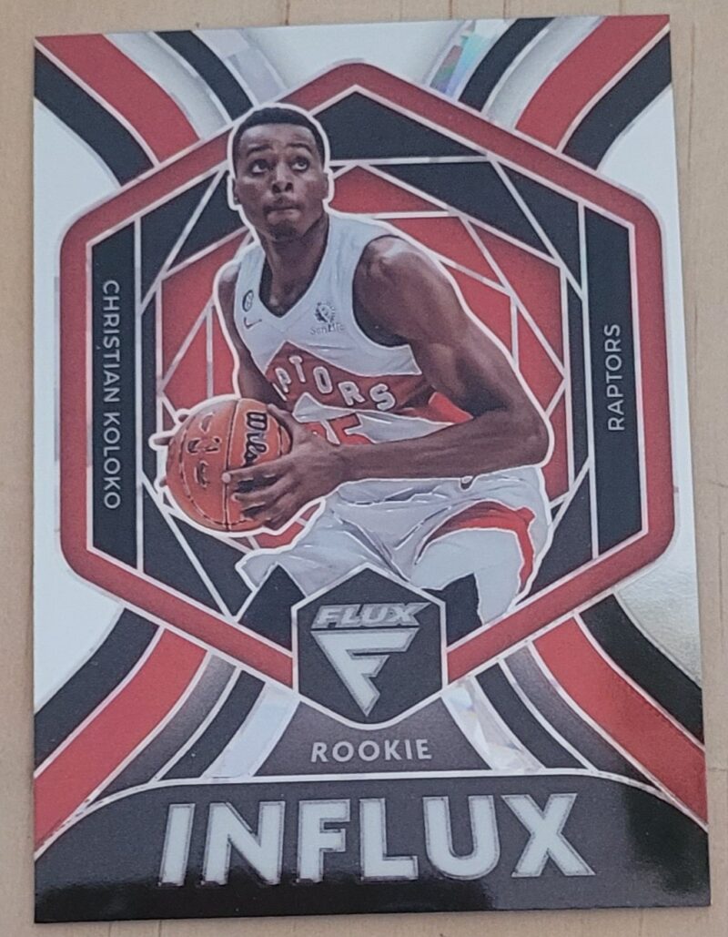 2022-23 Panini Flux Rookie Influx Christian Koloko