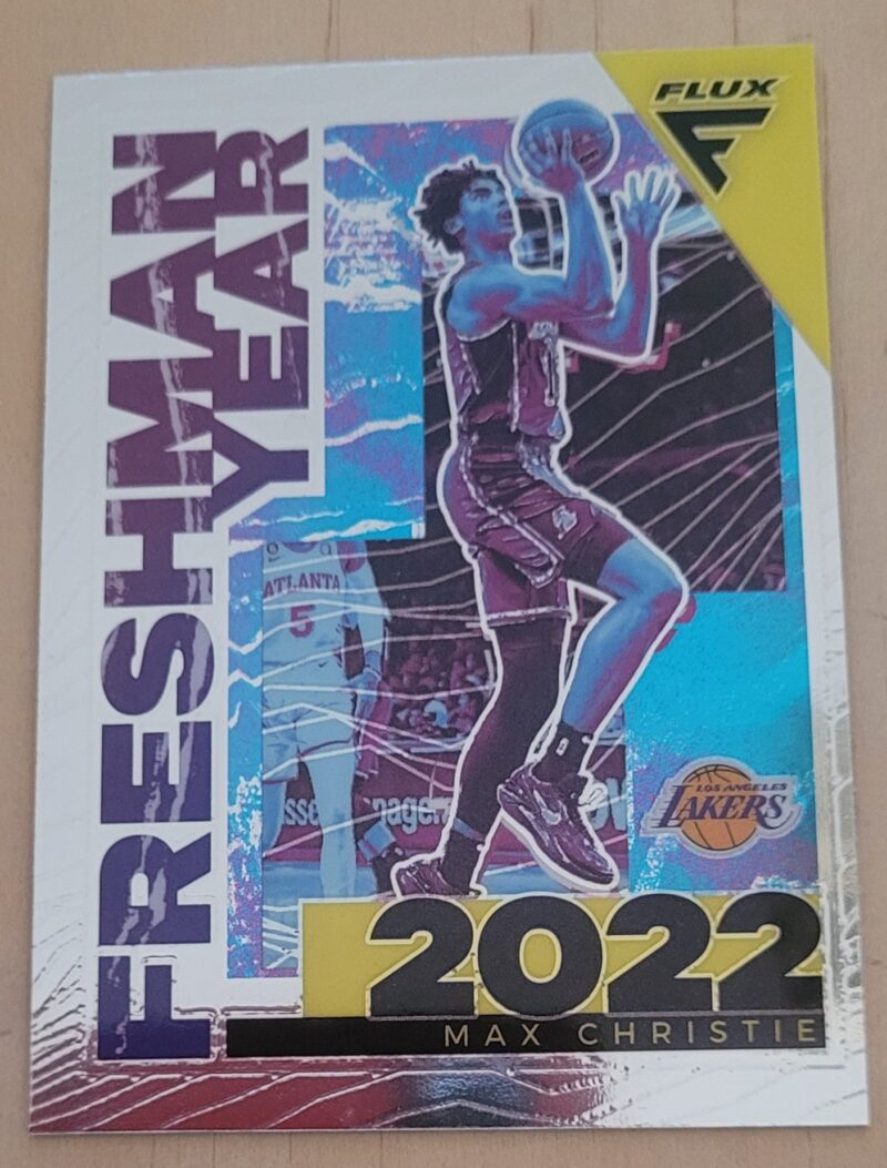 2022-23 Panini Flux 2022 Freshman Year Max Christie