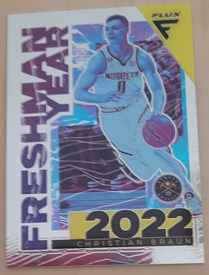 2022-23 Panini Flux 2022 Freshman Year Christian Braun