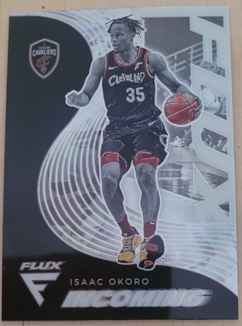 2020-21 Panini Flux Incoming Silver Issac Okoro