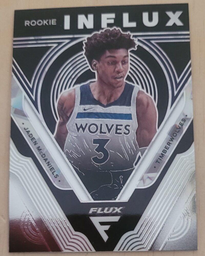 2020-21 Panini Flux Rookie Influx Jaden McDaniels