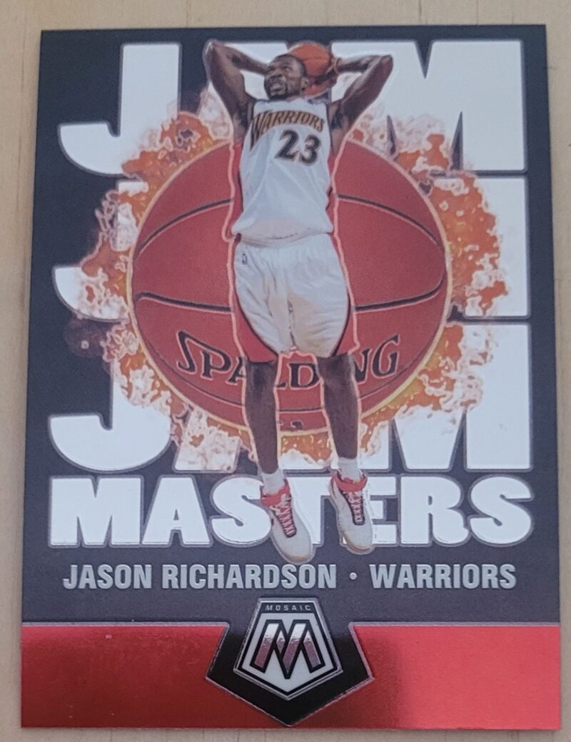 2019-20 Panini Mosaic Jam Masters Jason Richardson