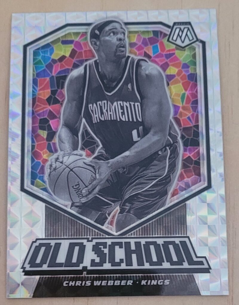 2019-20 Panini Mosaic Old School Mosaic Chris Webber