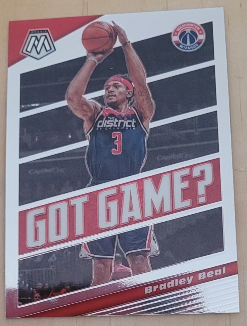 2019-20 Panini Mosaic Got Game ? Bradley Beal