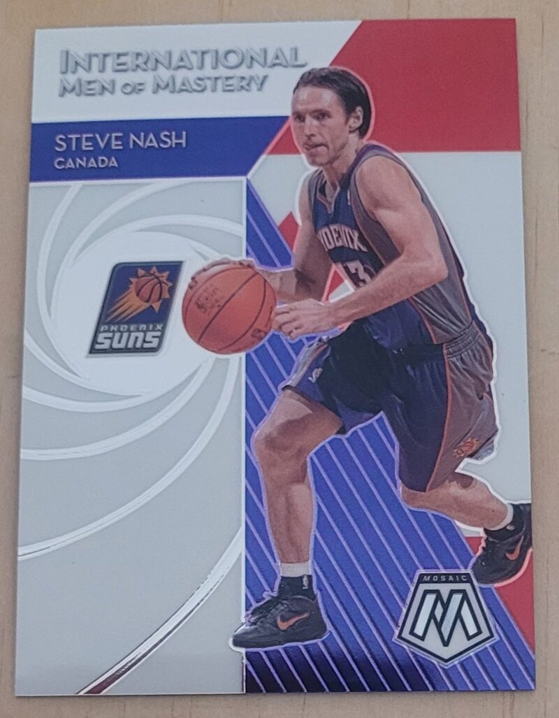 2019-20 Panini Mosaic International Men of Mastery Steve Nash
