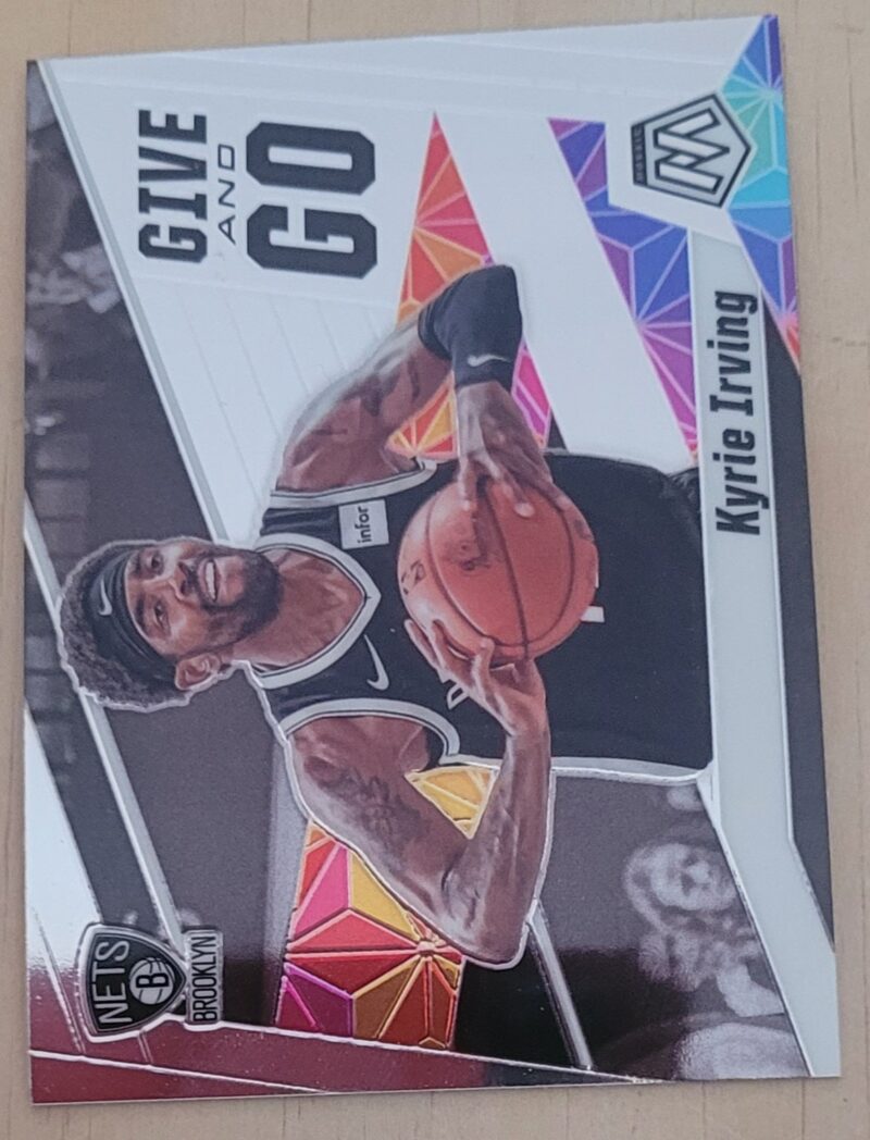 2019-20 Panini Mosaic Give and Go Kyrie Irving